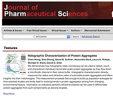 cover of Journal of Pharmaceutical Sciences